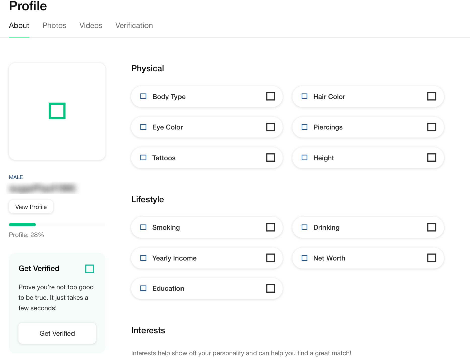 MillionaireLove profile