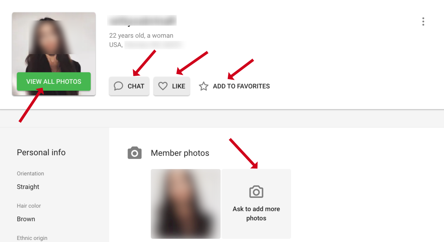 Making contact on AskMe4Date