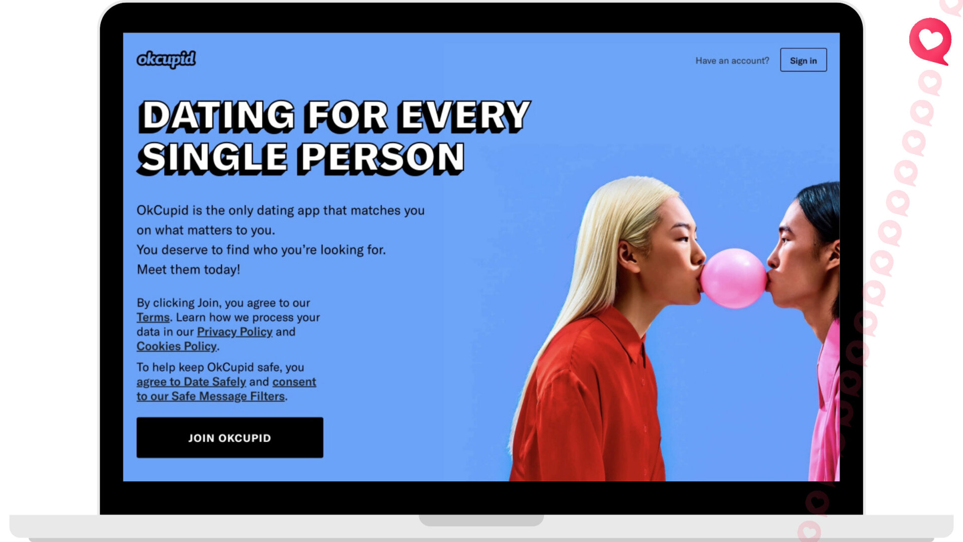 OkCupid Korea - Korean Dating Site