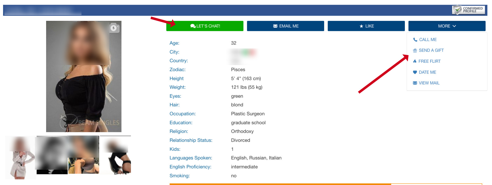 Various communication ways on Dream Singles