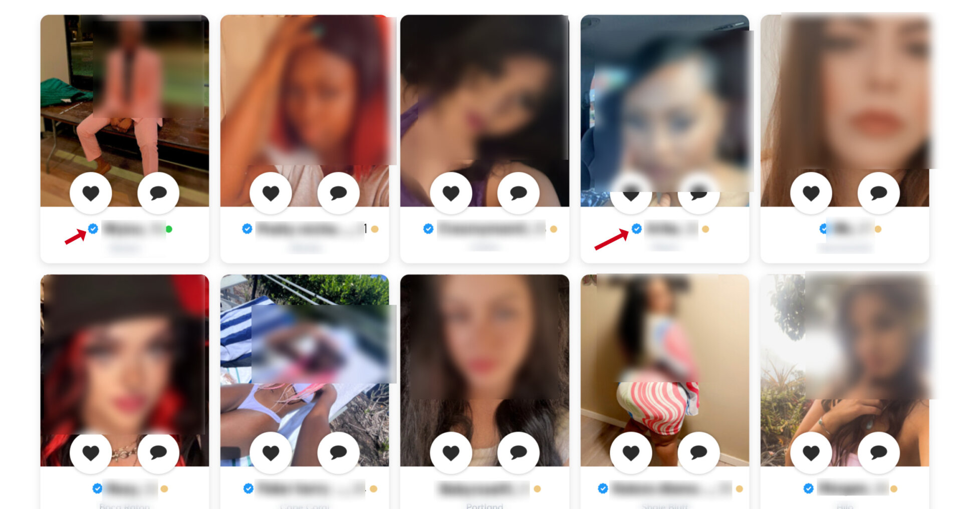 All users are verified on EliteMeetsBeauty