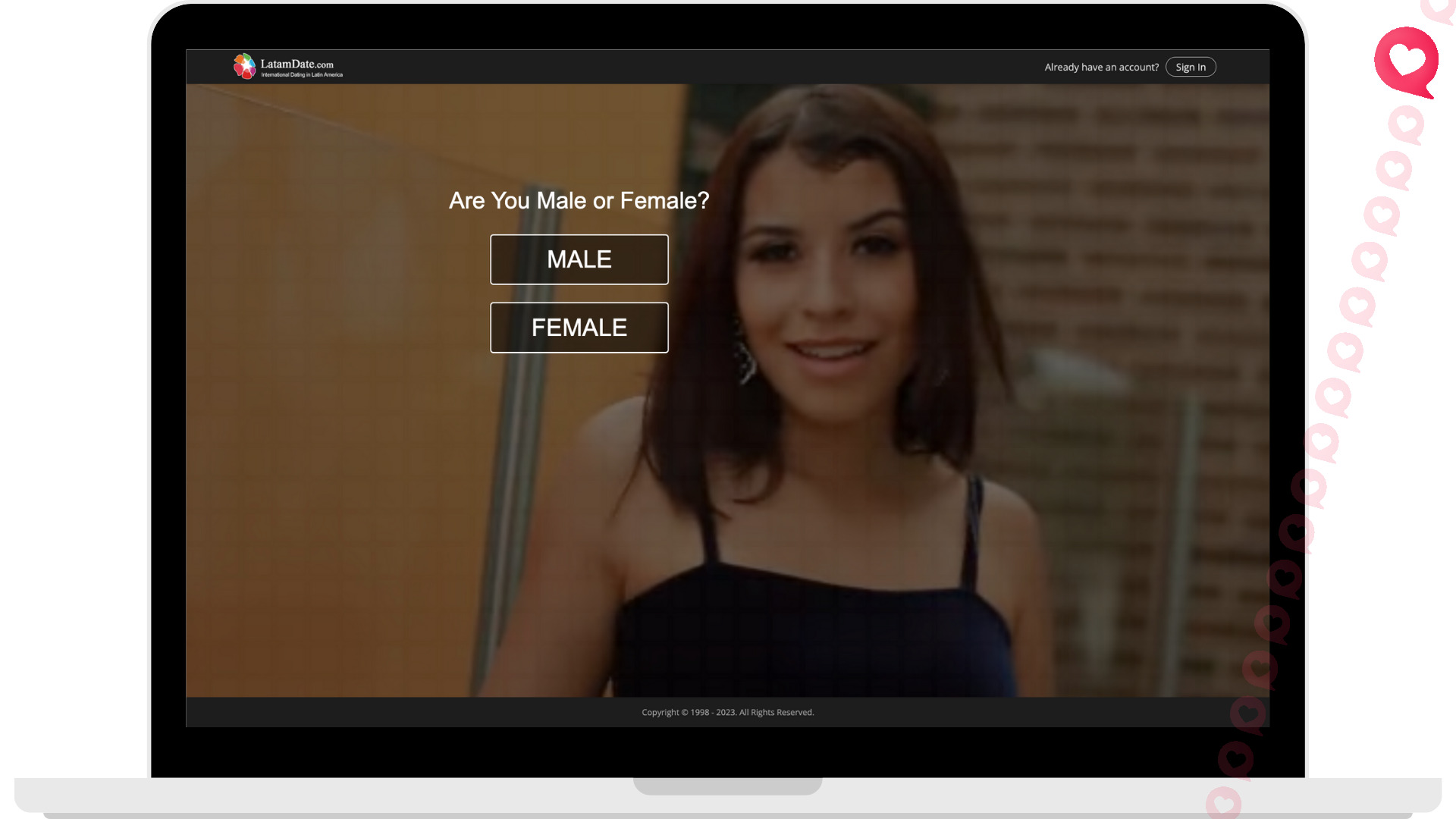 LatamDate Brazilian dating site