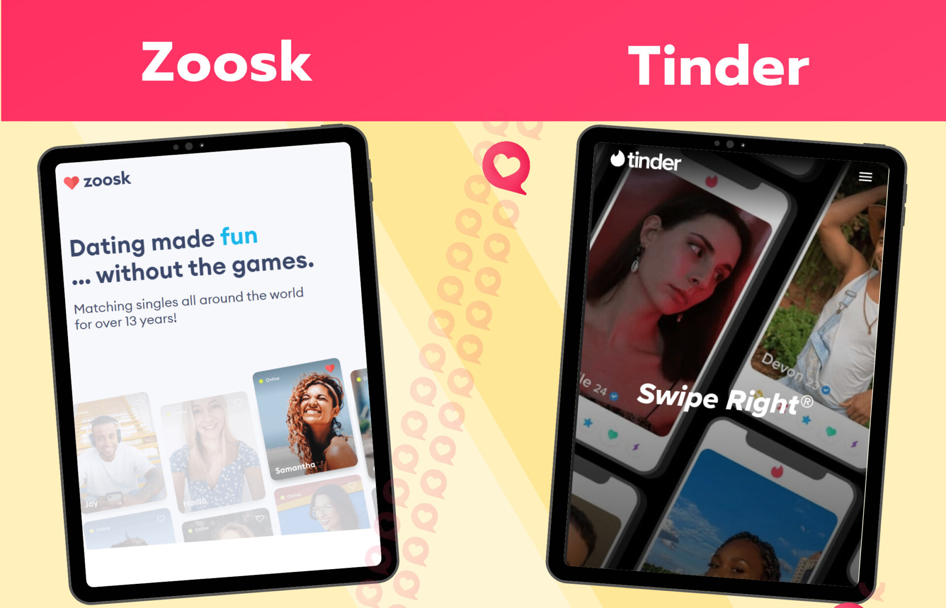 Zoosk vs. Tinder
