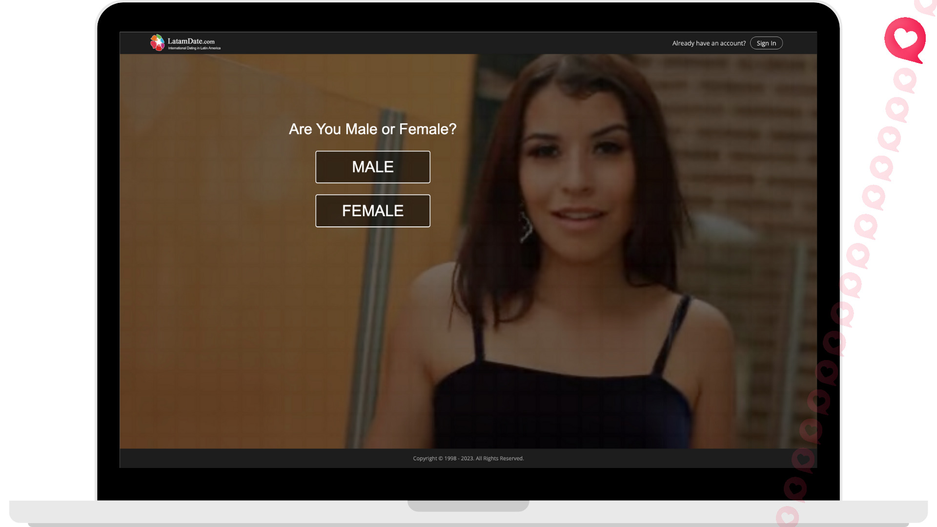 LatamDate Colombian dating site