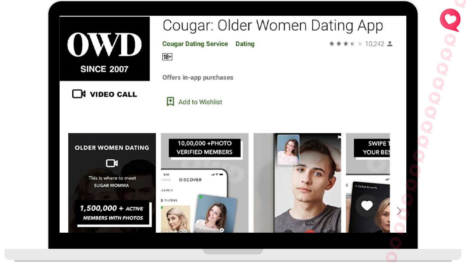 OlderWomenDating cougar dating site