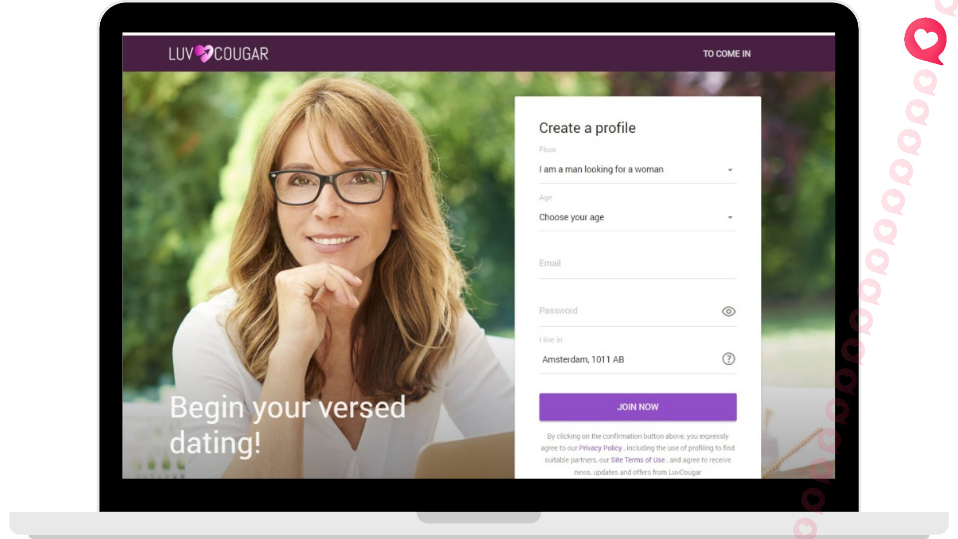 Luvcougar.com cougar dating site