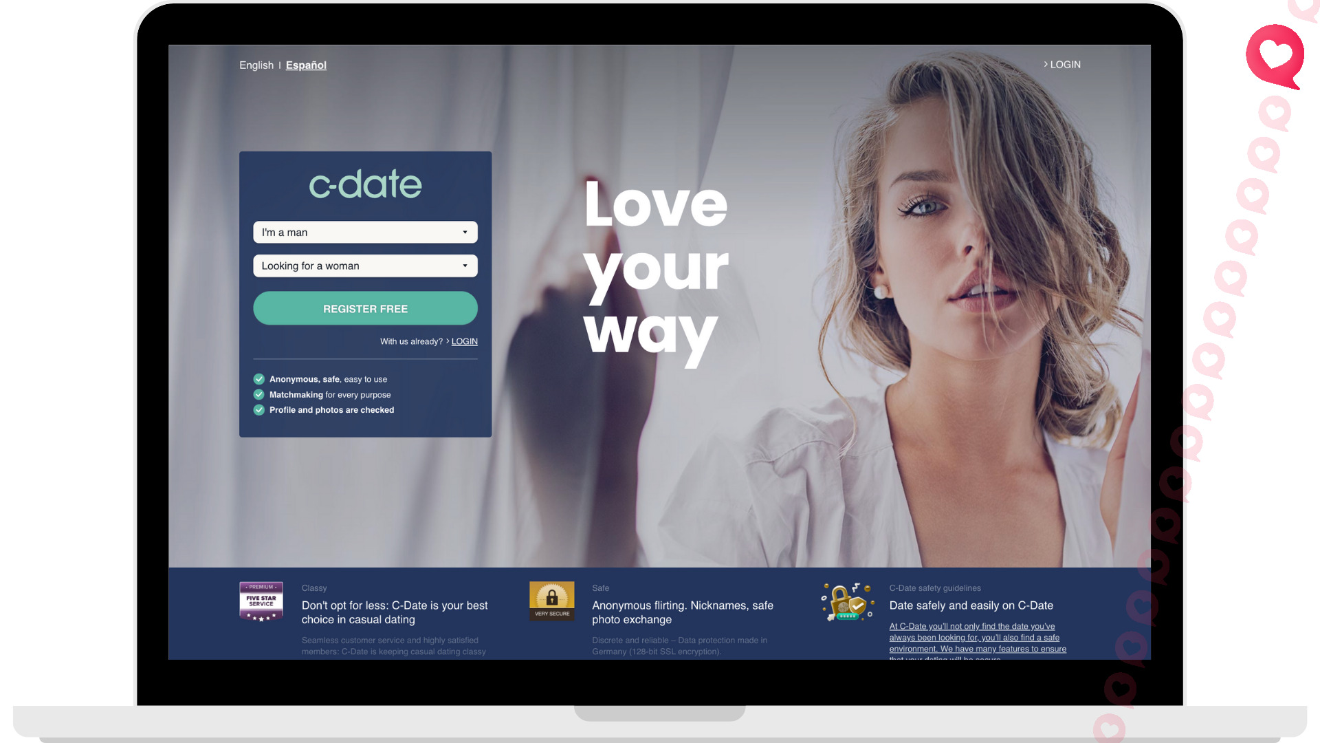 C-Date French dating site