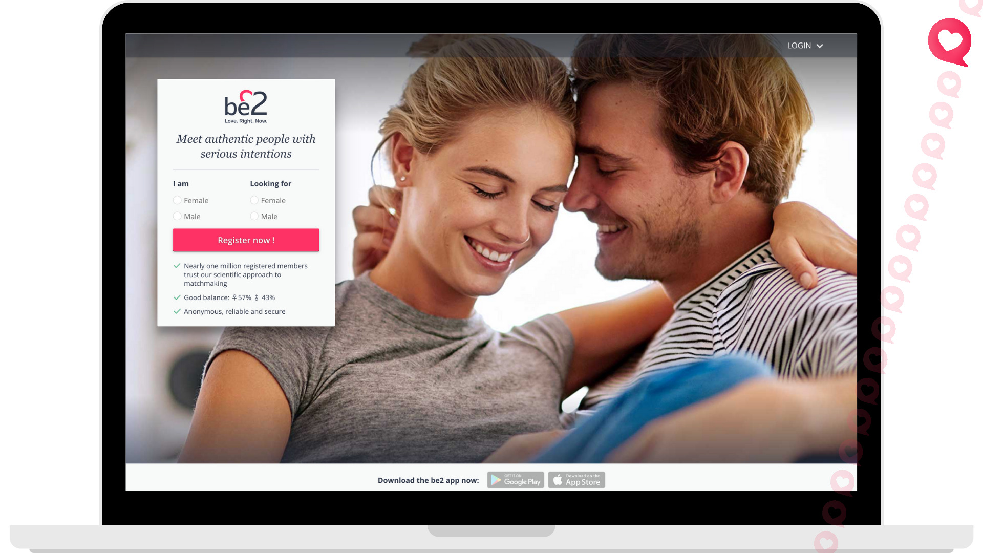 Be2 French dating site