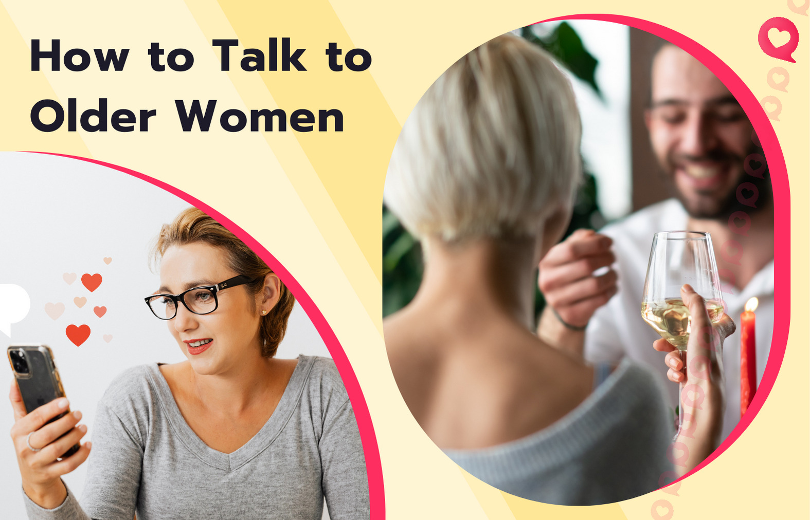 how to talk to older women