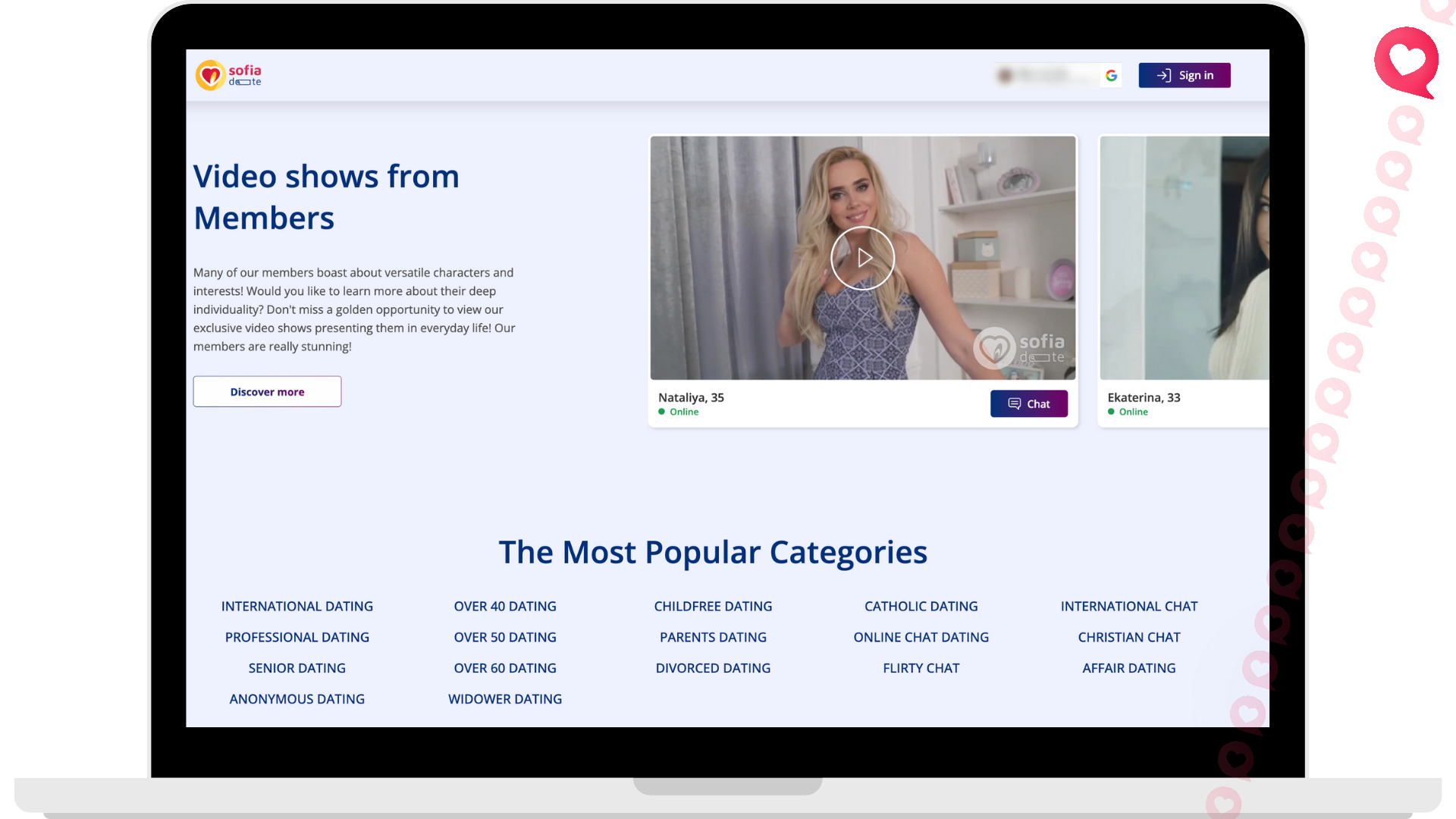 SofiaDate mail order bride site