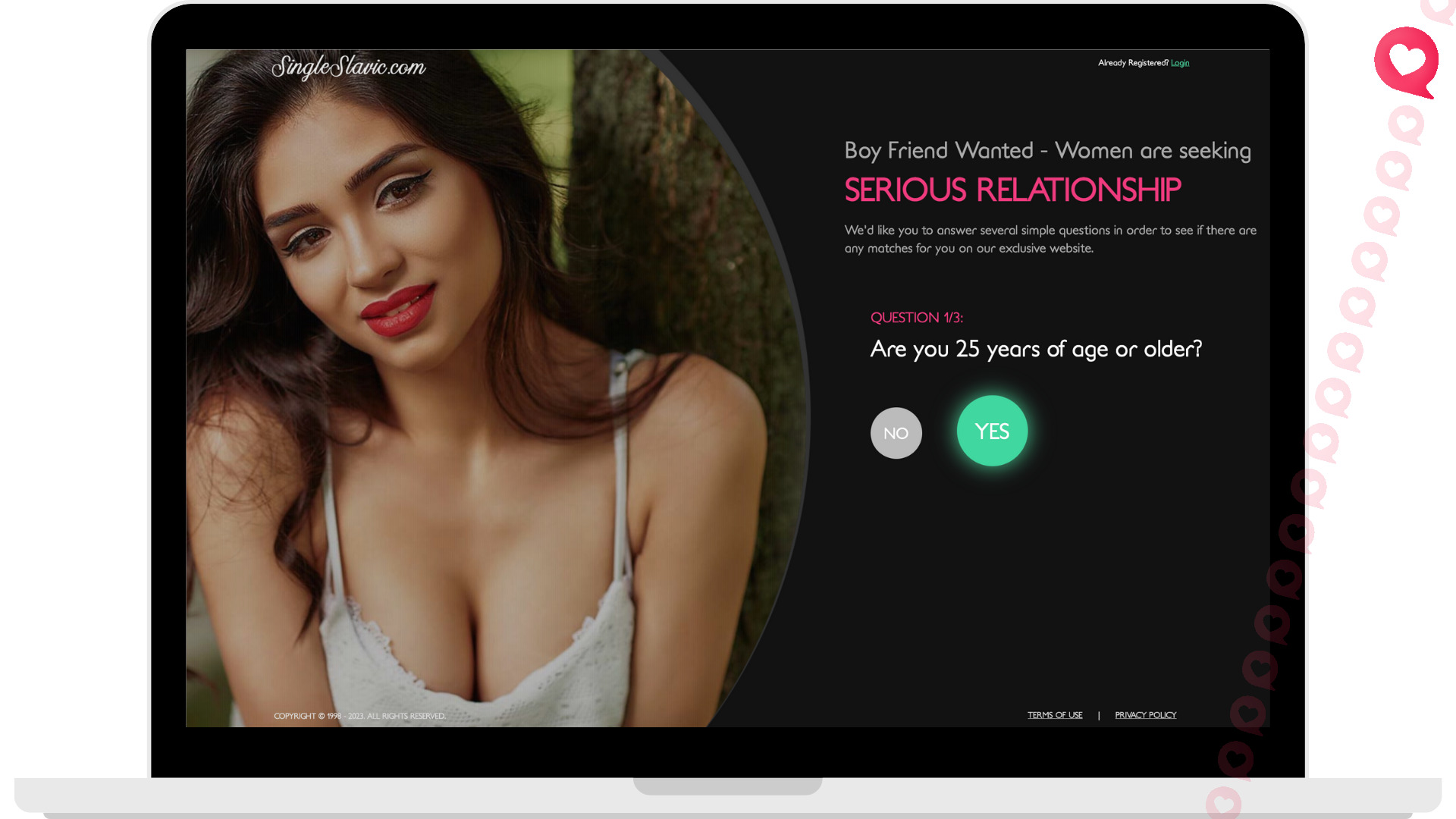 SingleSlavic mail order bride site