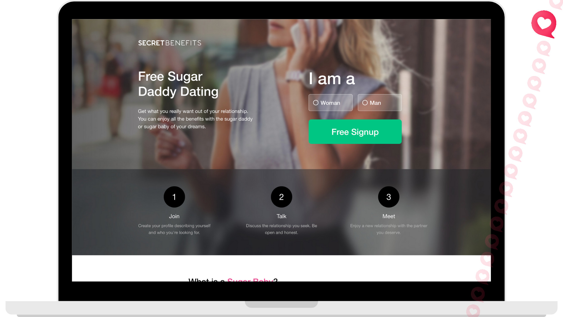 find a millionaire on Secret Benefits