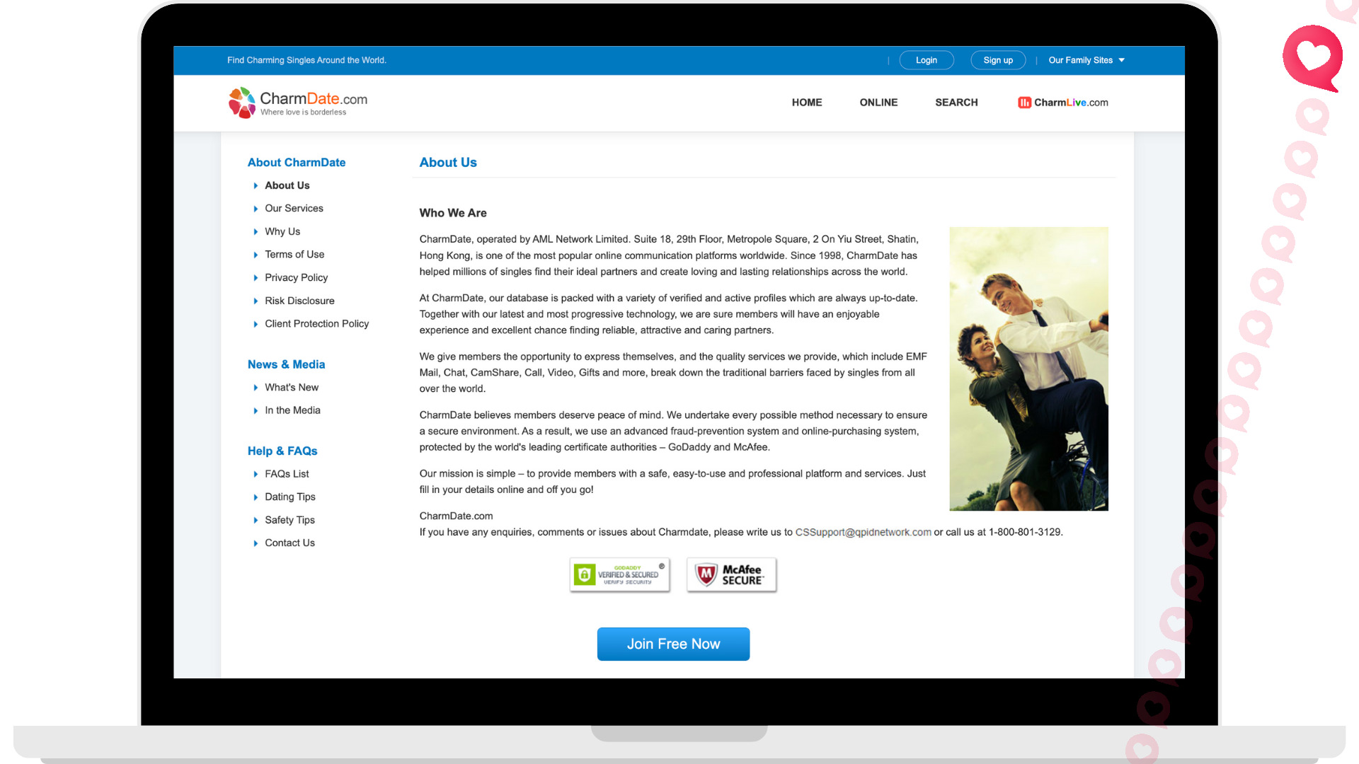 CharmDate Polish dating site