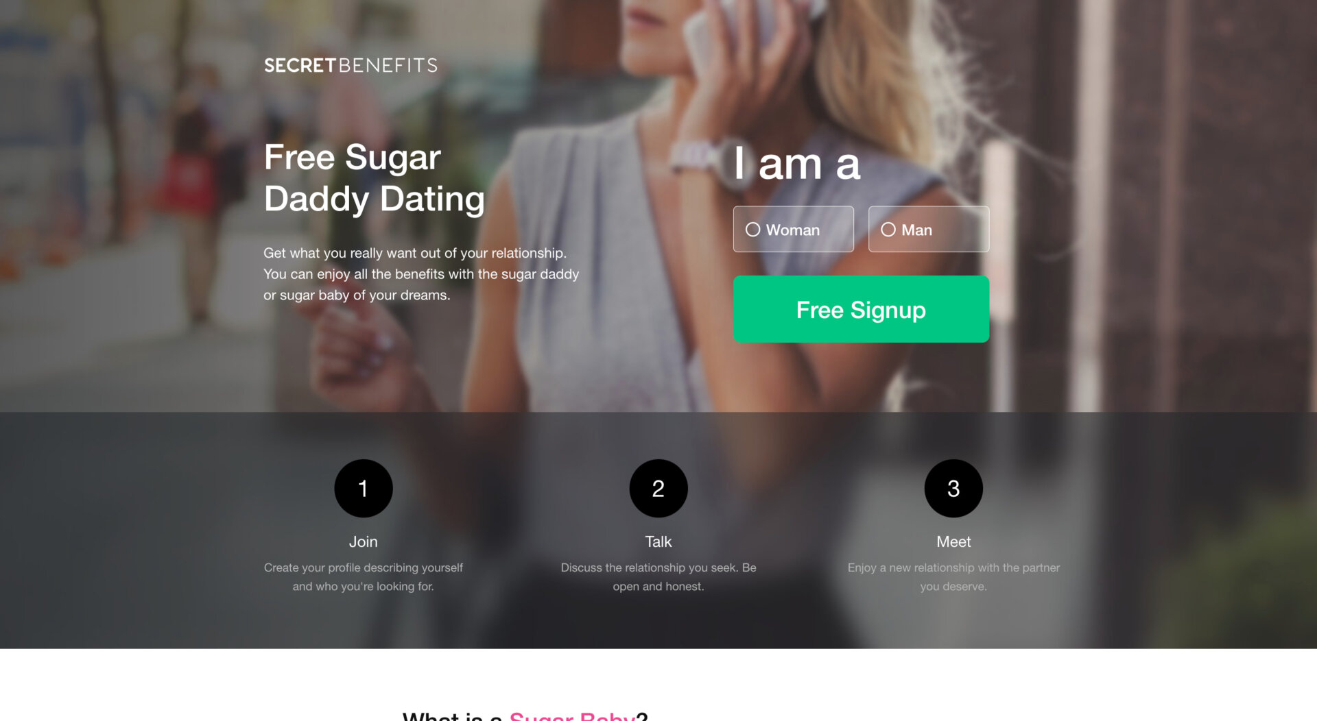 Secret Benefits Dating Site