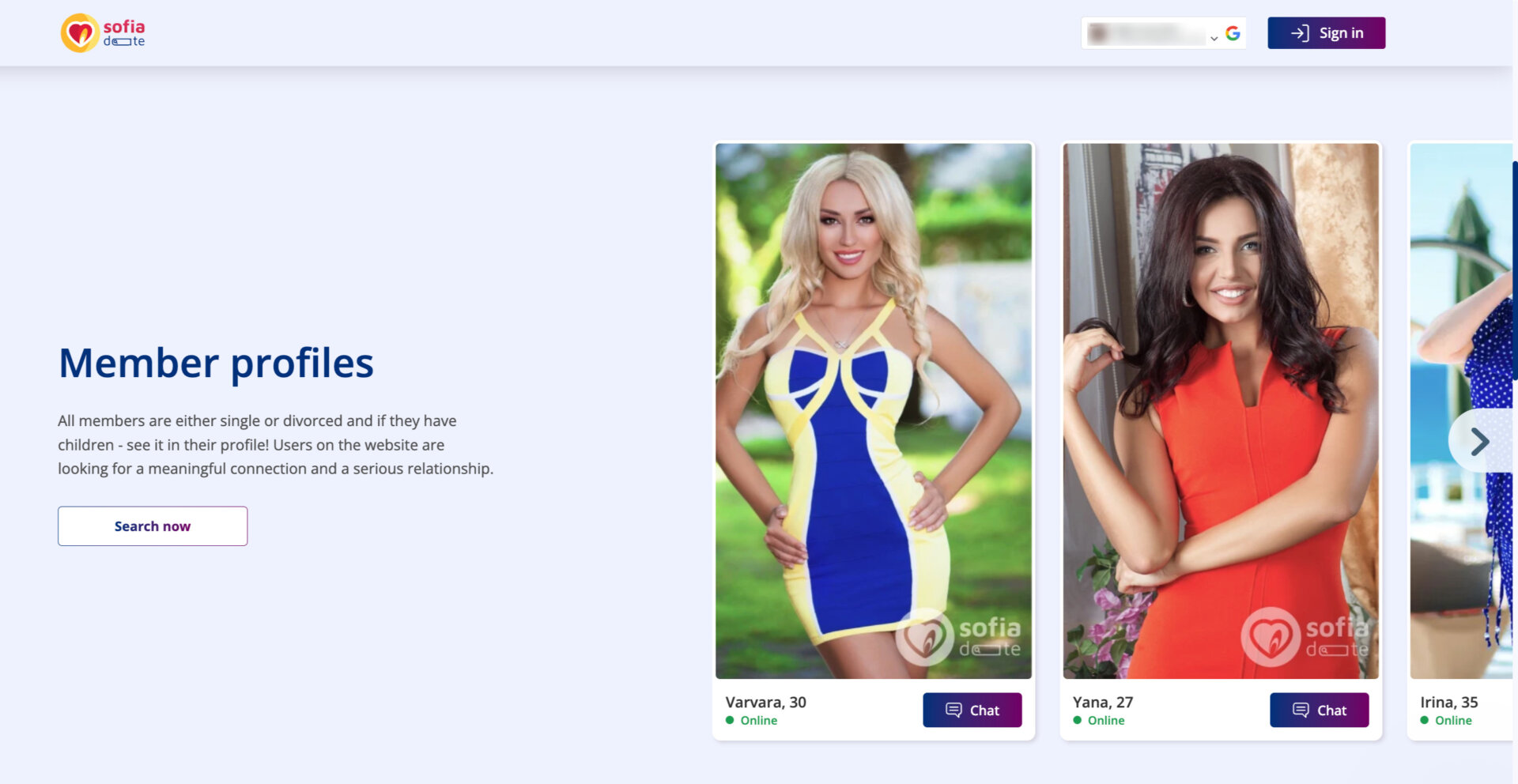 sofiadate dating site