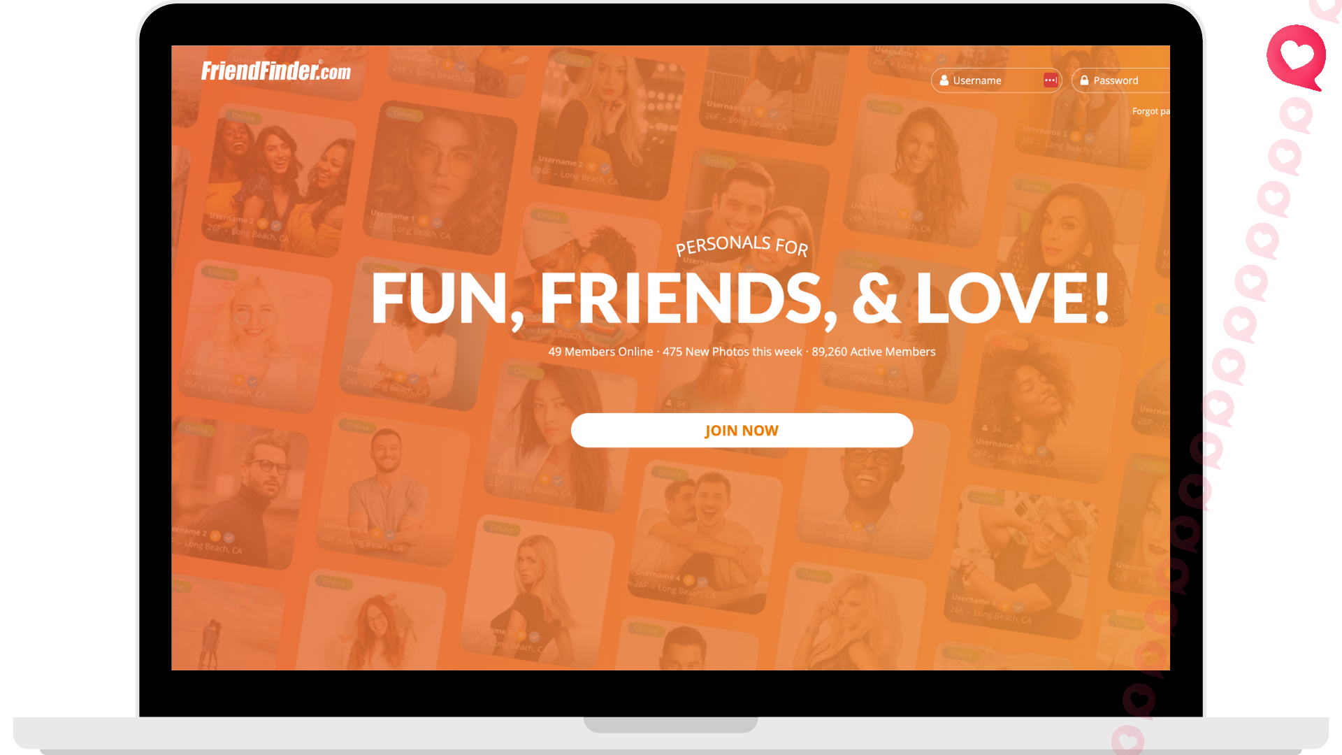 FriendFinder dating site in Florida