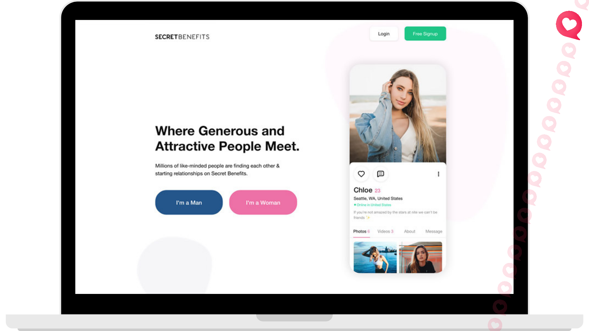 SecretBenefits dating site in Florida