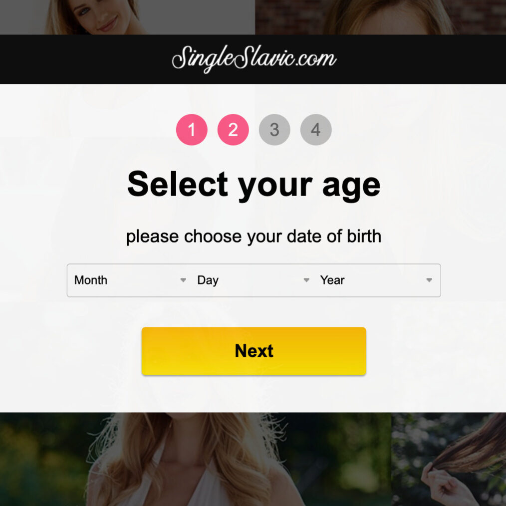 SingleSlavic sign-in process