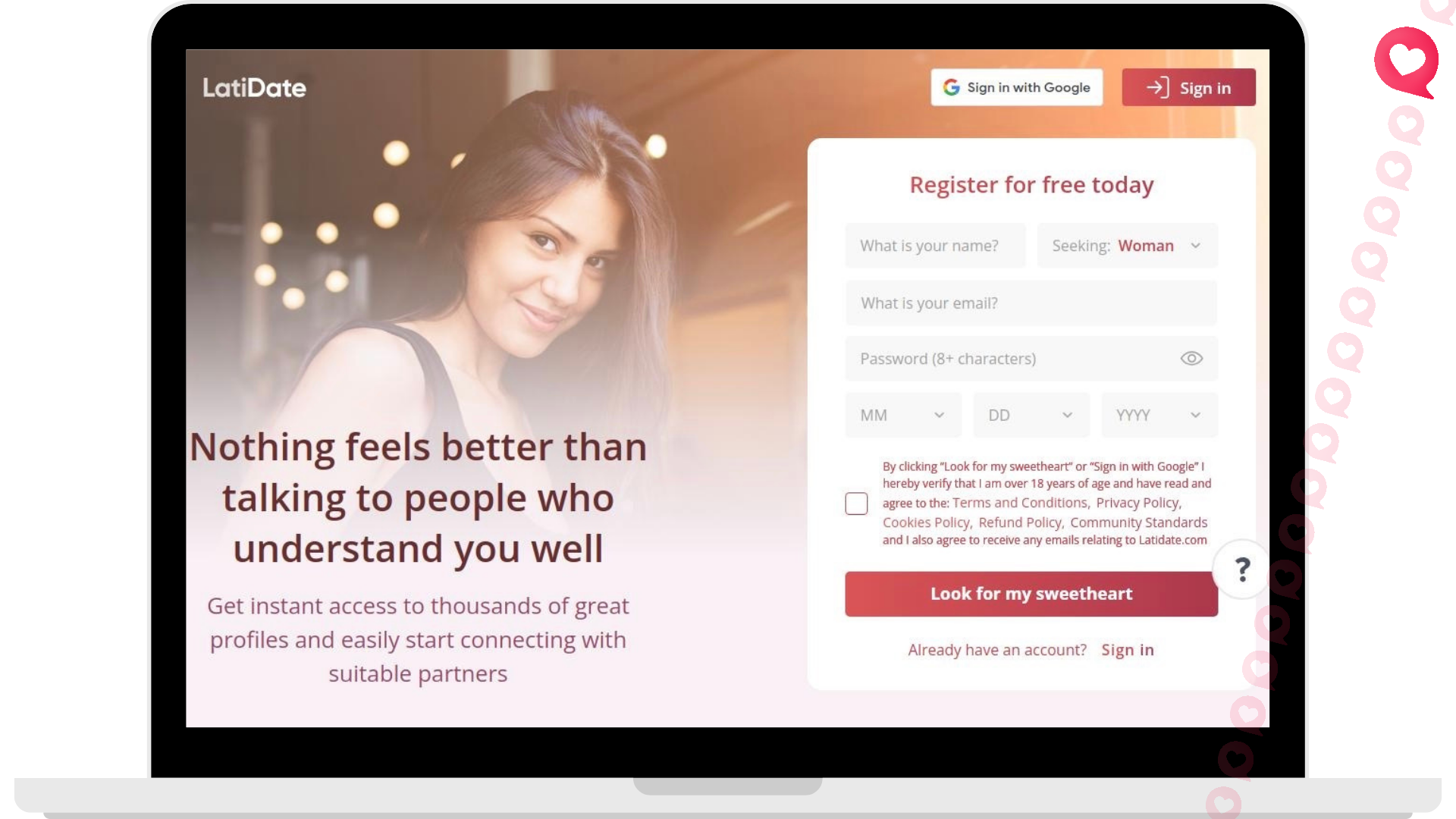 LatiDate mail order bride site