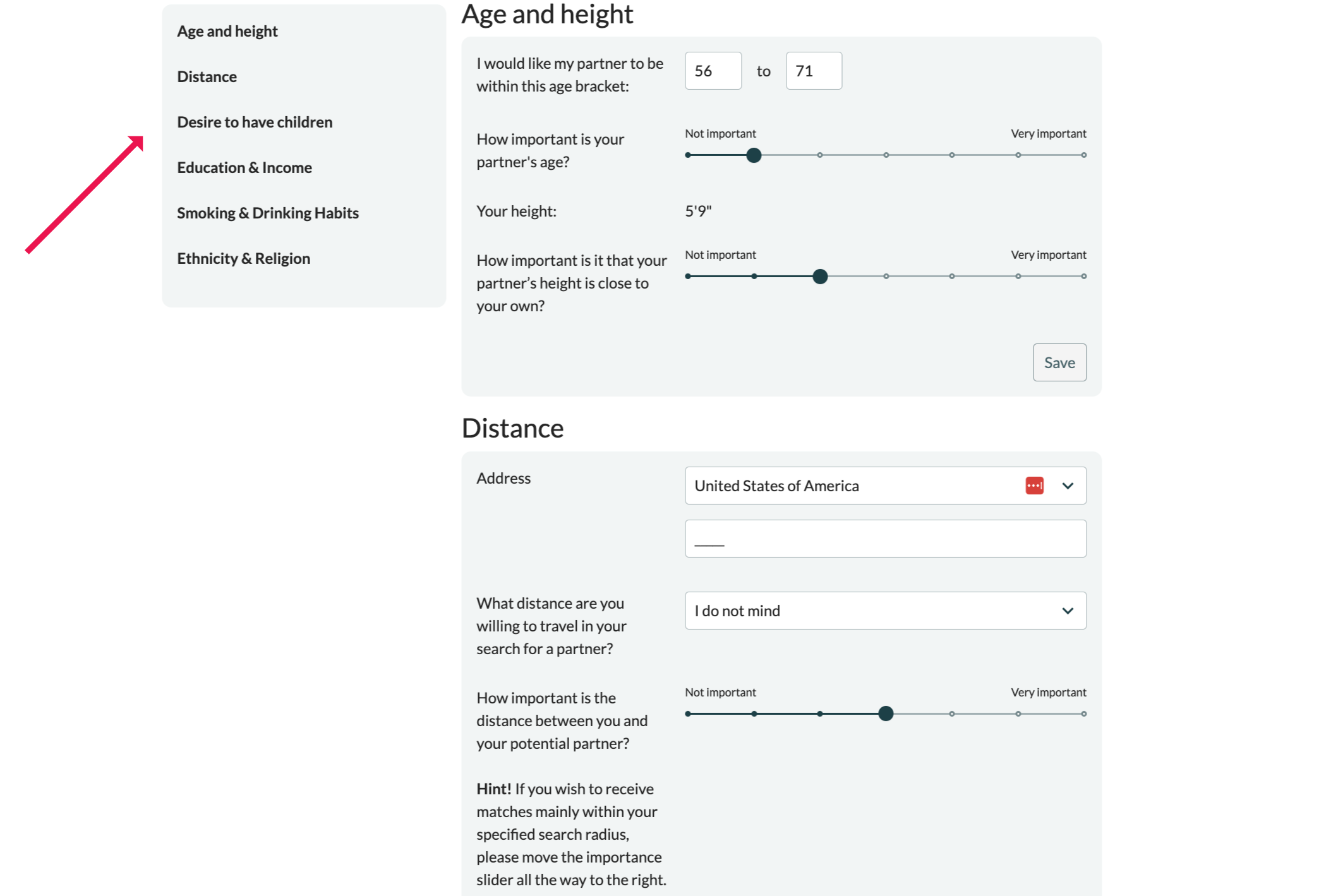 advanced matchmaking services at SilverSingles