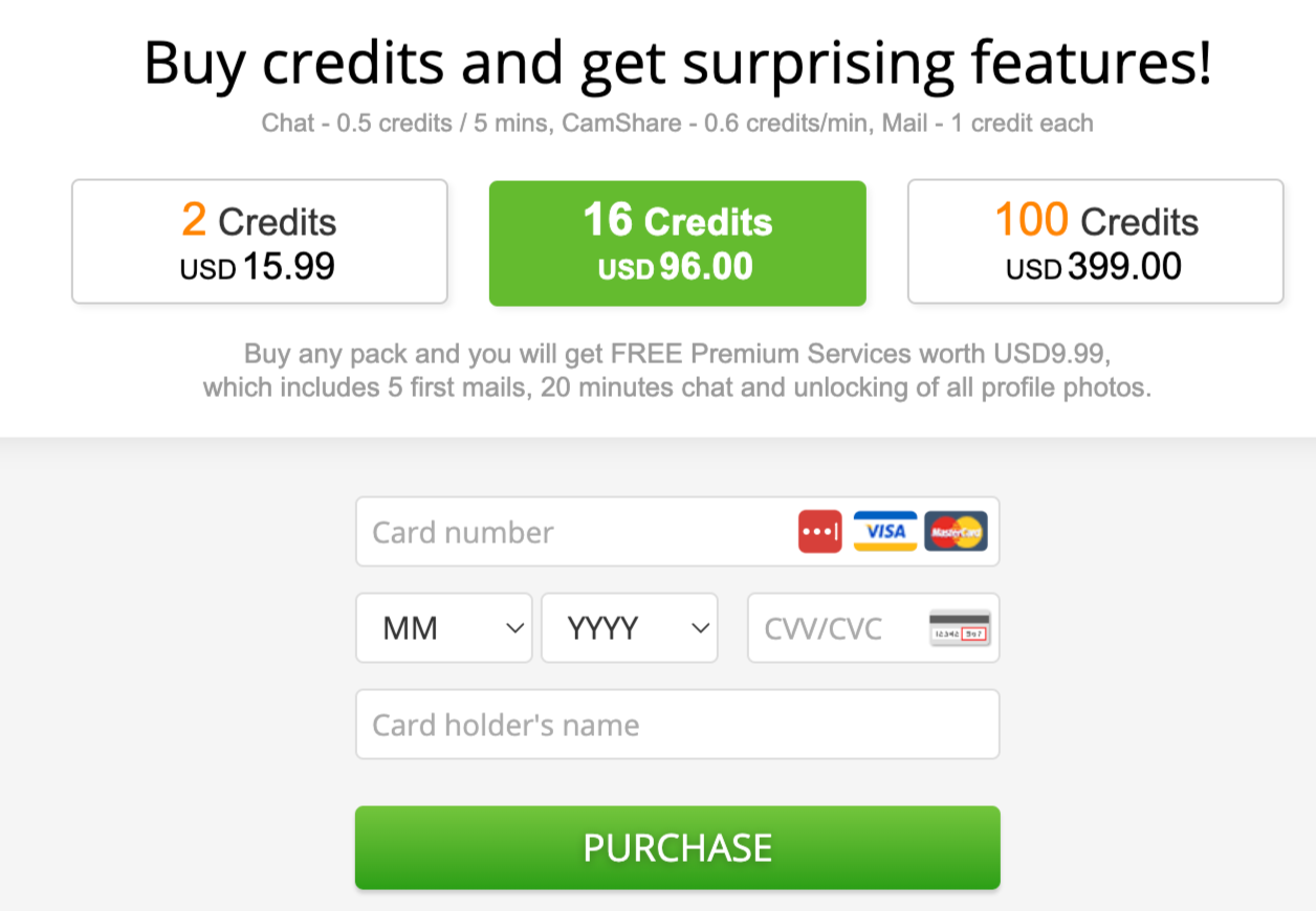 MeetSlavicGirls pricing