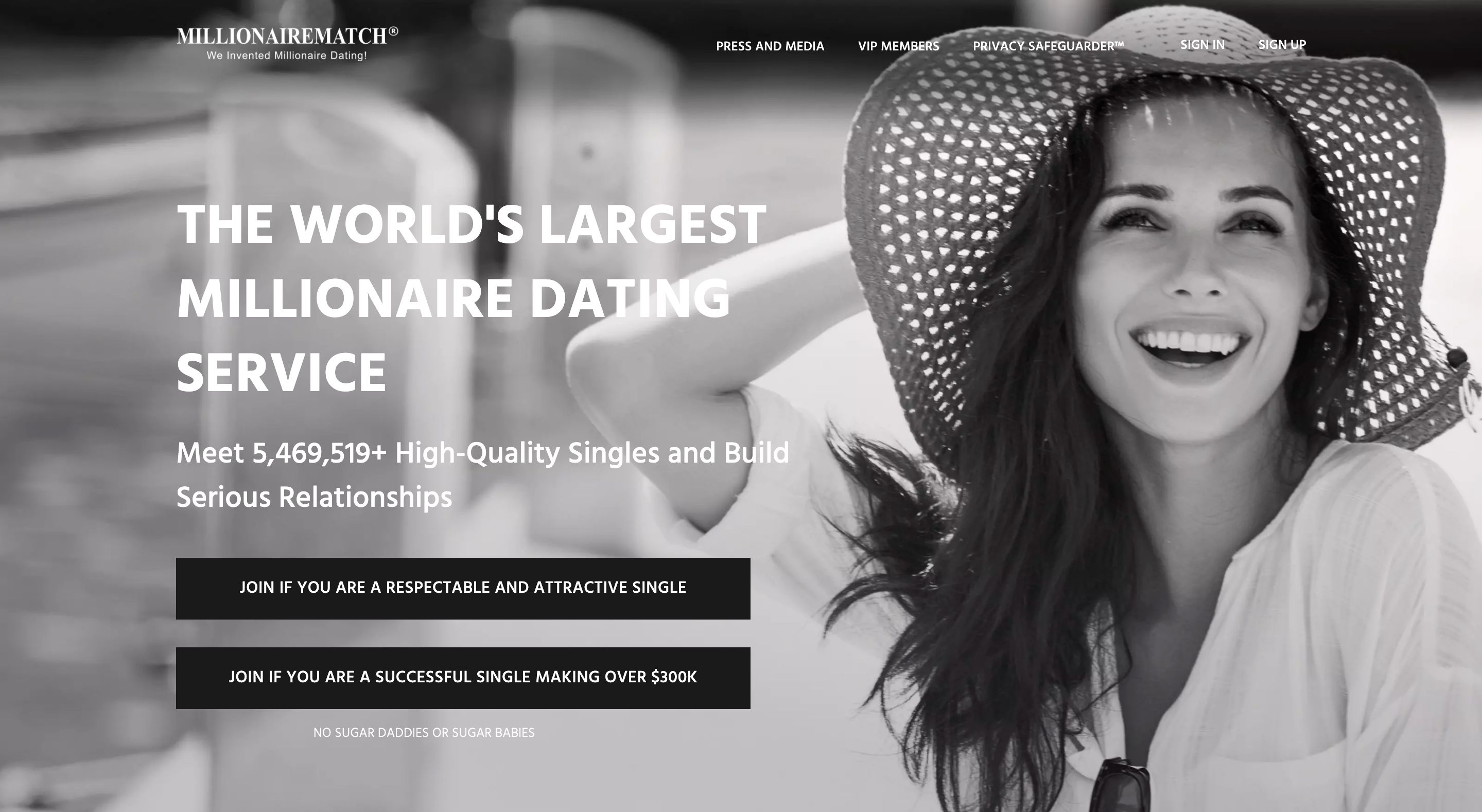 MillionaireMatch dating site