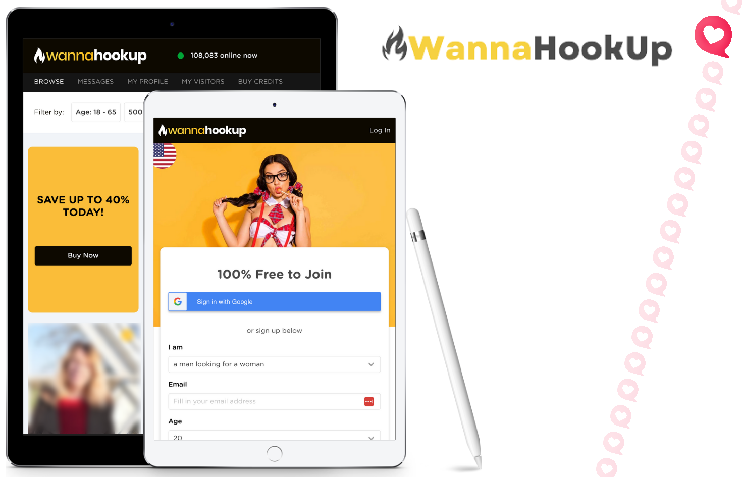 WannaHookup Site Review