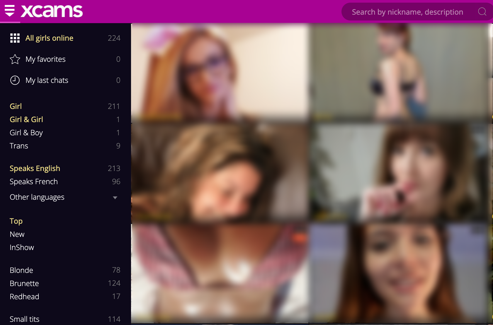 Xcams sister website