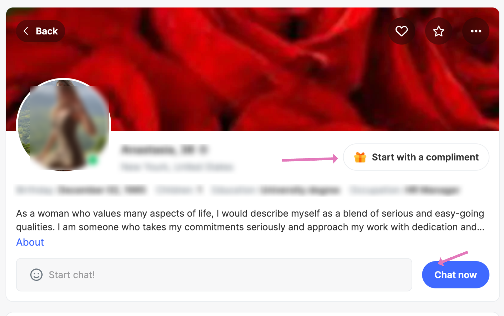 Making contact on GoChatty