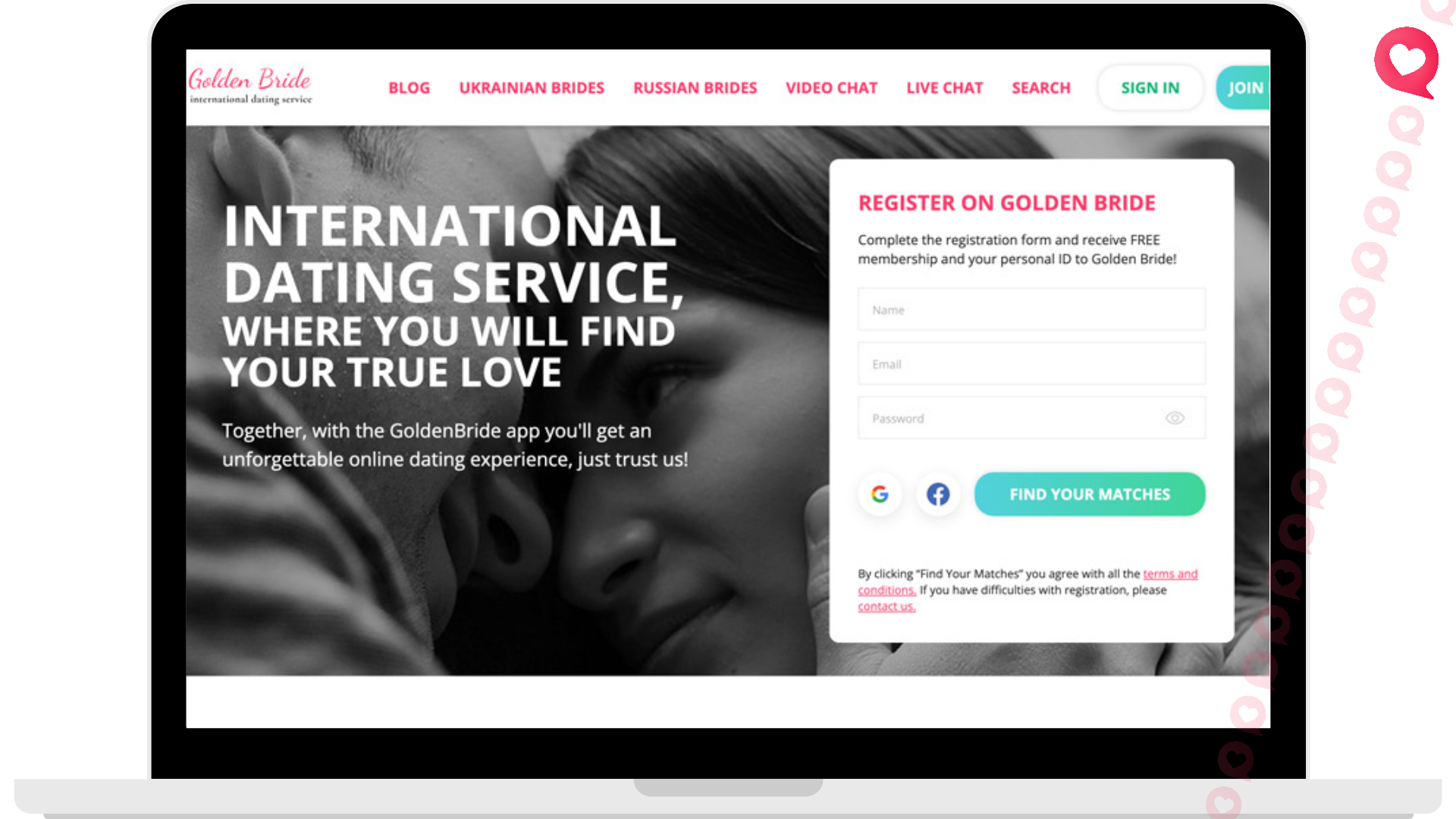 GoldenBride - Polish dating site