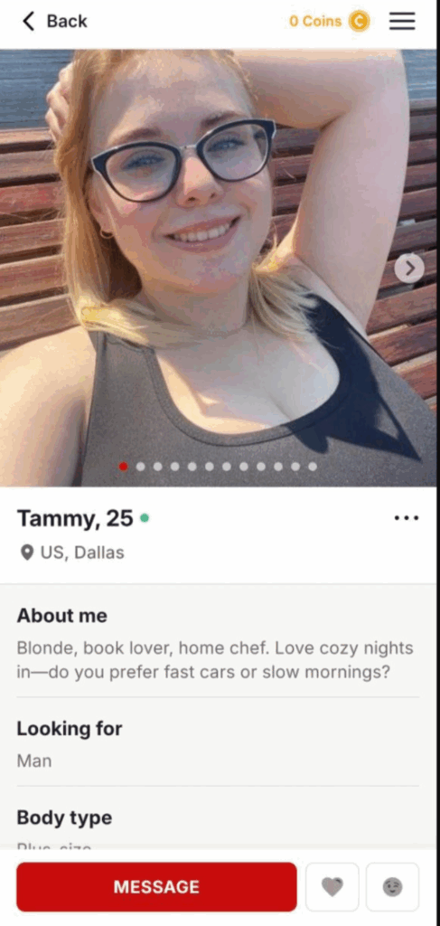 text messages on ChilliDate